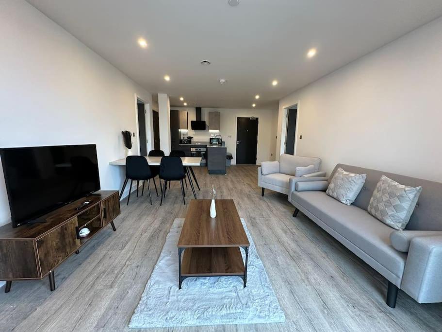 Stylish Central York Apartment Free Parking & Gym Eksteriør billede