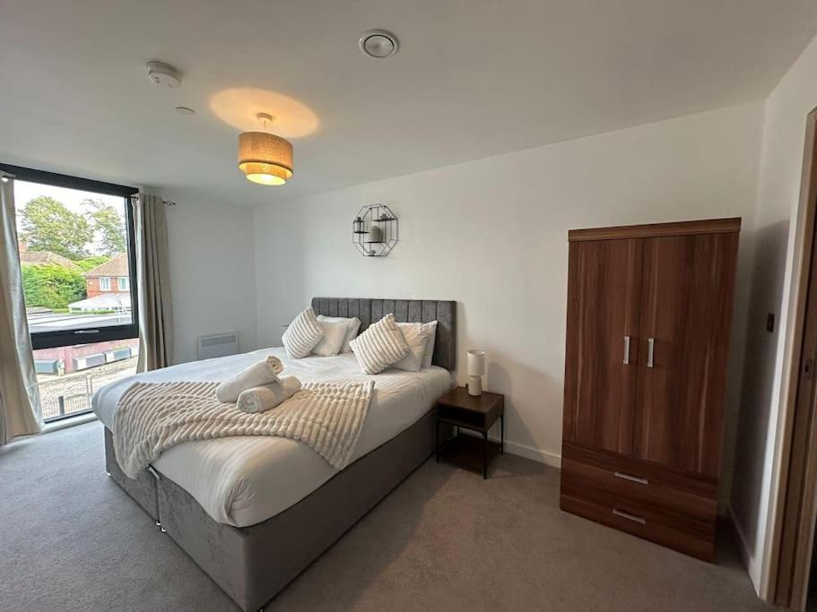 Stylish Central York Apartment Free Parking & Gym Eksteriør billede